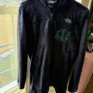 The North Face light navy / purple Fleece Jacket